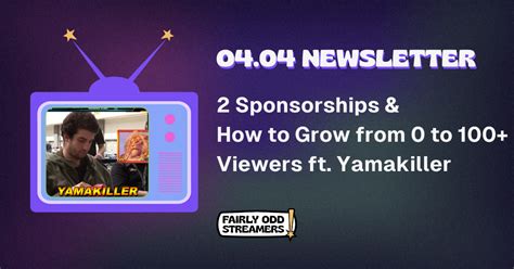 fairlyoddstreamers|Newsletter .
